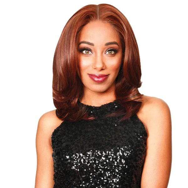 Zury Sis Prime Human Hair Blend Hd Lace Wig - Pm Frontal Lace Ritz 