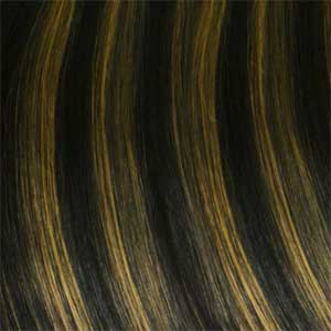 Bobbi Boss 100% Human Hair Lace Wigs P1B/27 Bobbi Boss 100% Human Hair Lace Front Wig - MHLF490 NATURAL WAVE 16