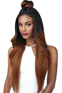 Outre Swiss U Vixen Double U Synthetic Hair Lace Front Wig