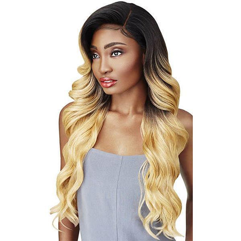 Outre Swiss U Vixen Double U Synthetic Hair Lace Front Wig